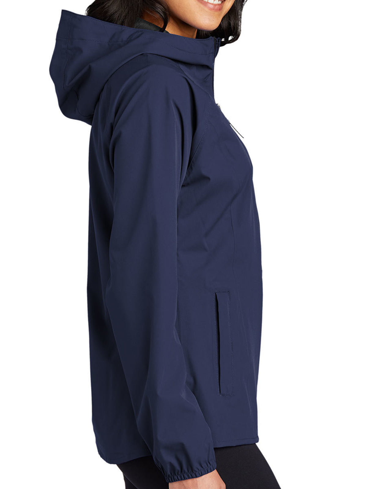 Women's Rain Jacket - L407 - True Navy
