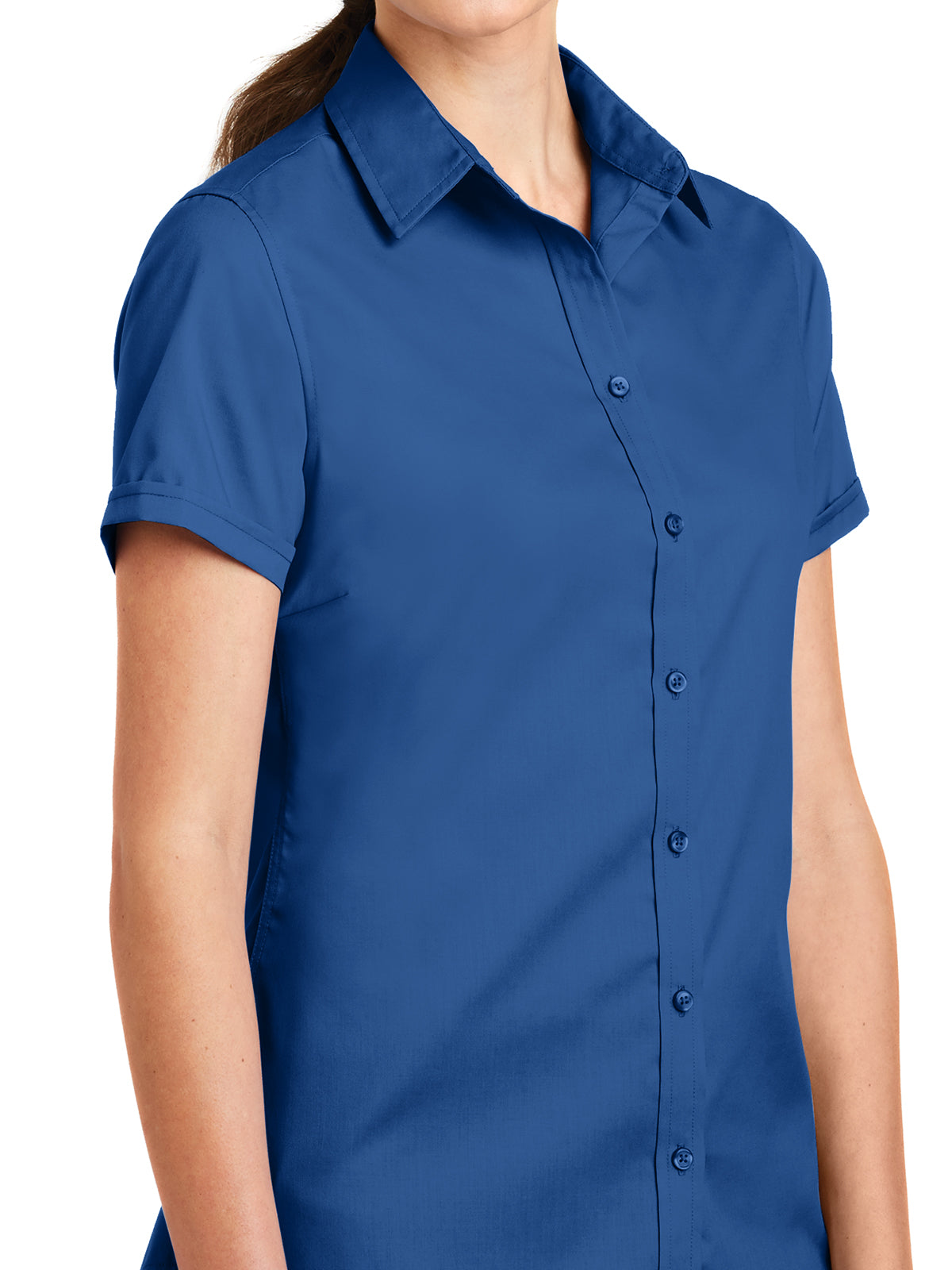 Women's Wrinkle Resistant Shirt - L664 - True Blue