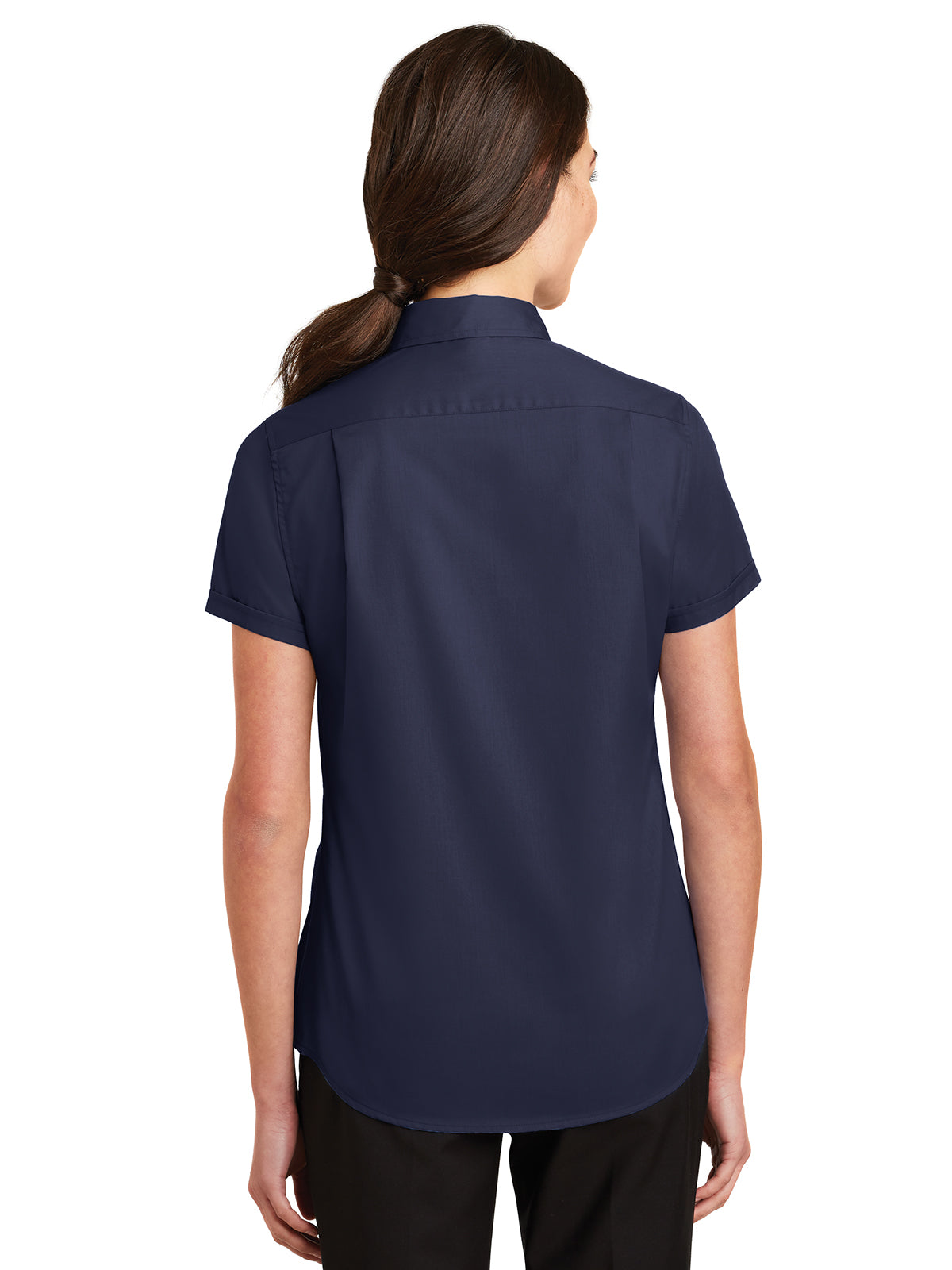Women's Wrinkle Resistant Shirt - L664 - True Navy