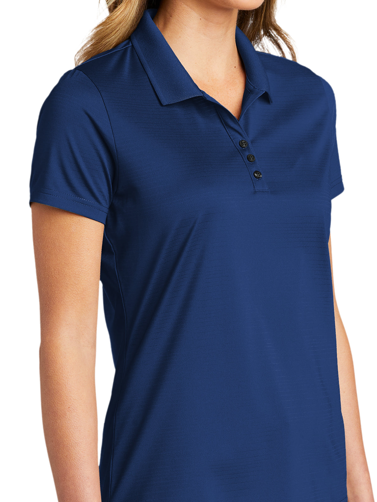 Women's Eclipse Stretch Polo - LK587 - Estate Blue