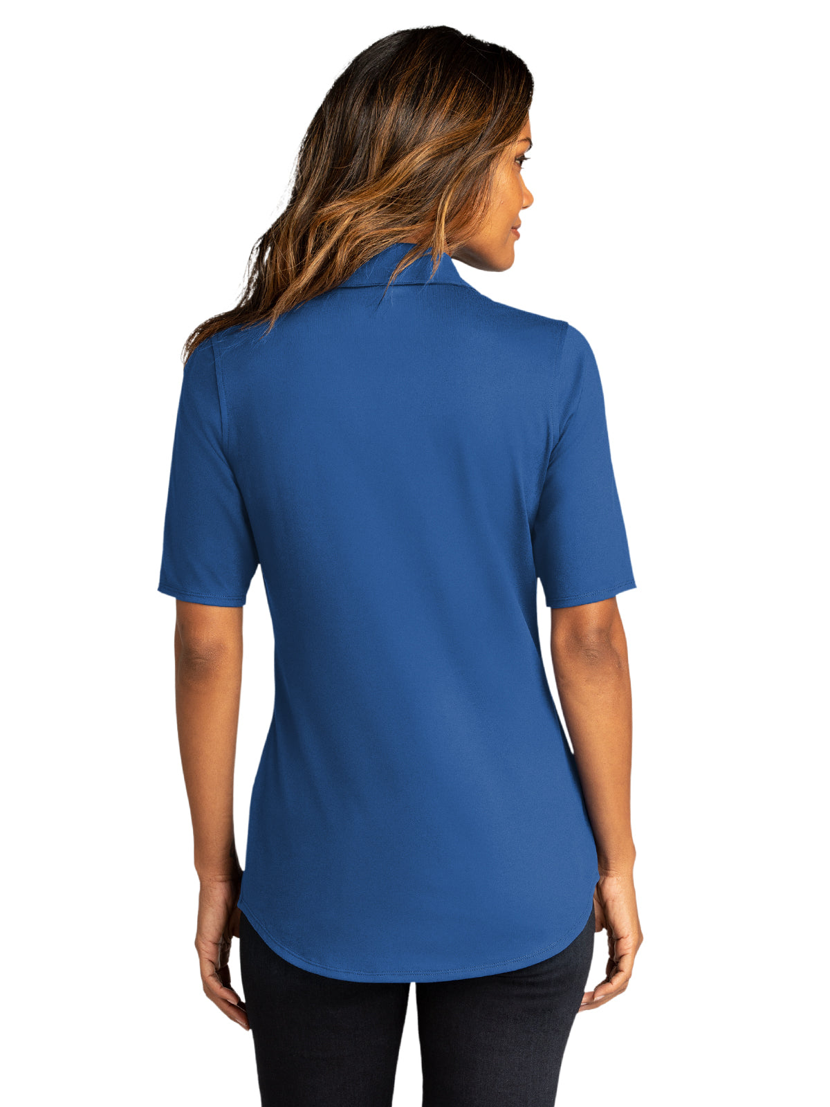 Women's City Stretch Top - LK682 - True Blue