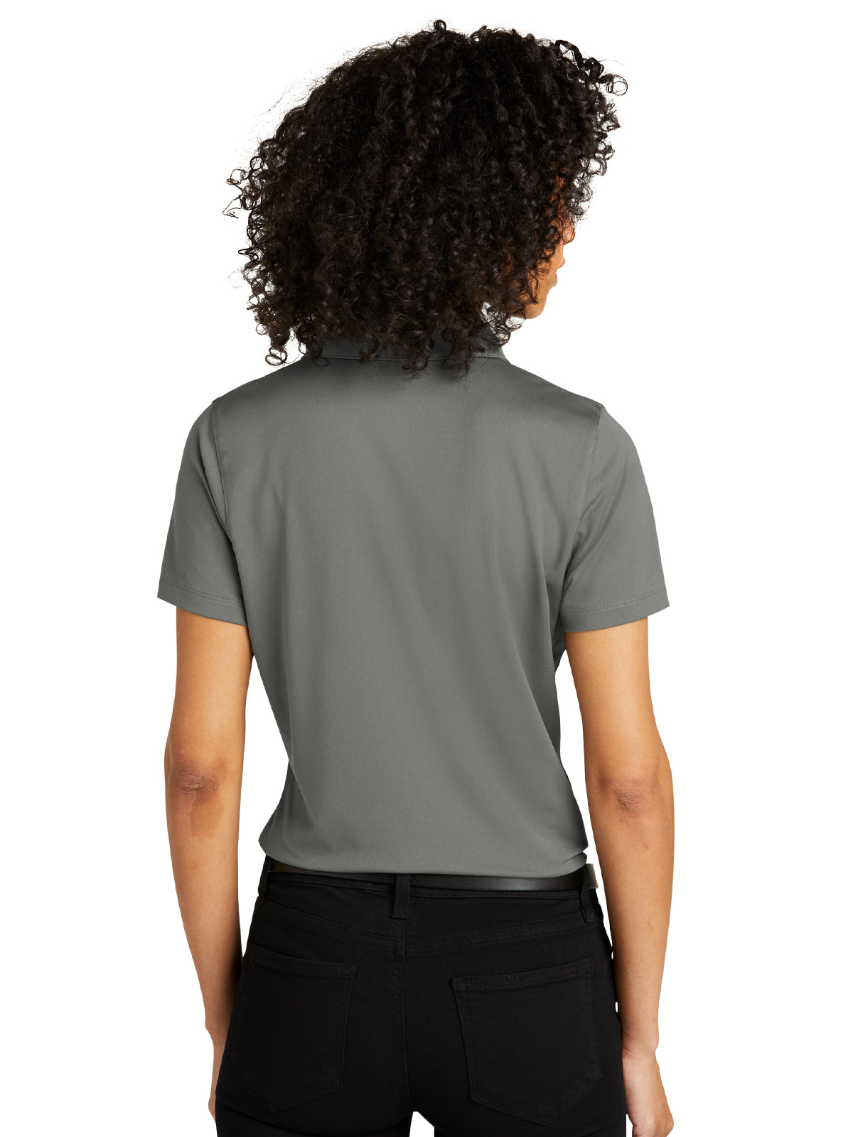 Women's C-Free Performance Polo Shirt - LK863 - Smoke Grey