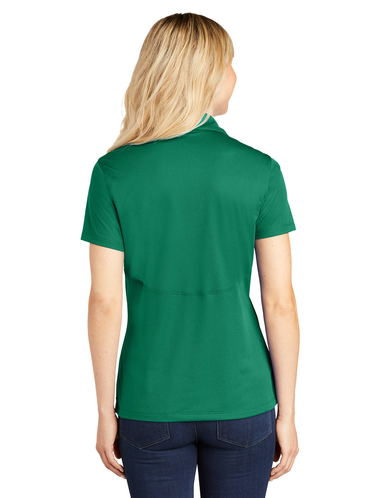 Women's Micropique Sport Polo - LST650 - Kelly Green