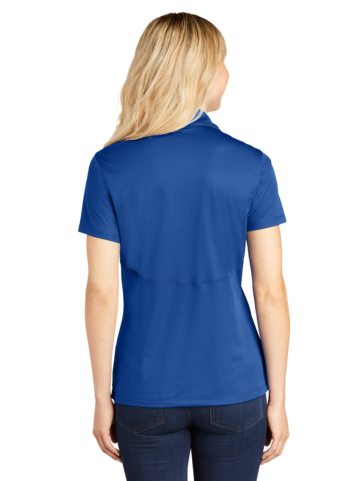 Women's Micropique Sport Polo - LST650 - True Royal
