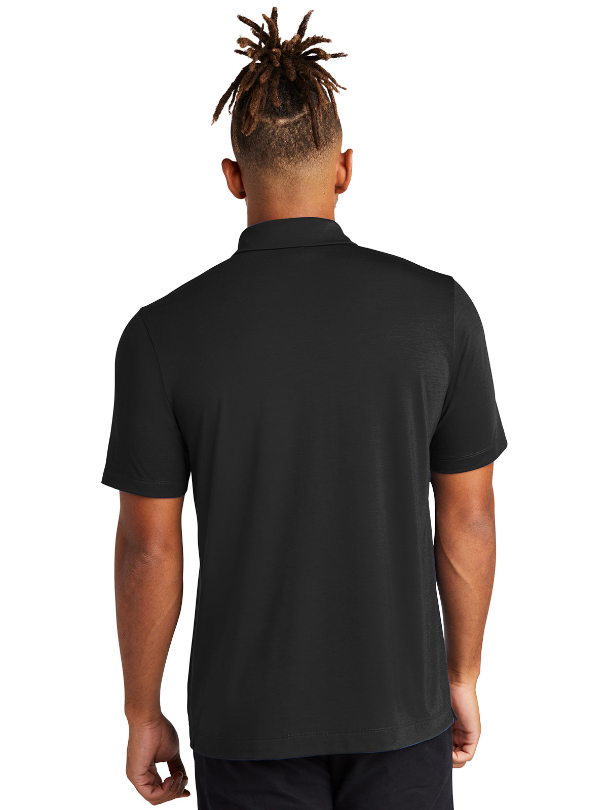 Men's Stretch Polo - MM1014 - Deep Black