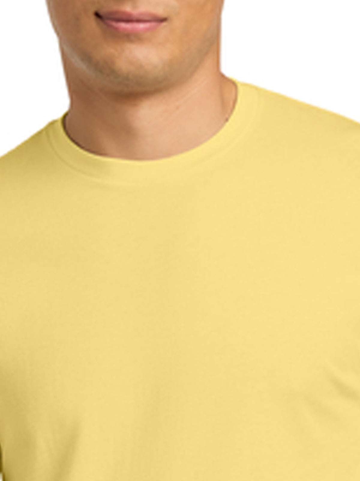 Unisex Pocketless Cotton Tee - NL3600 - Banana Cream