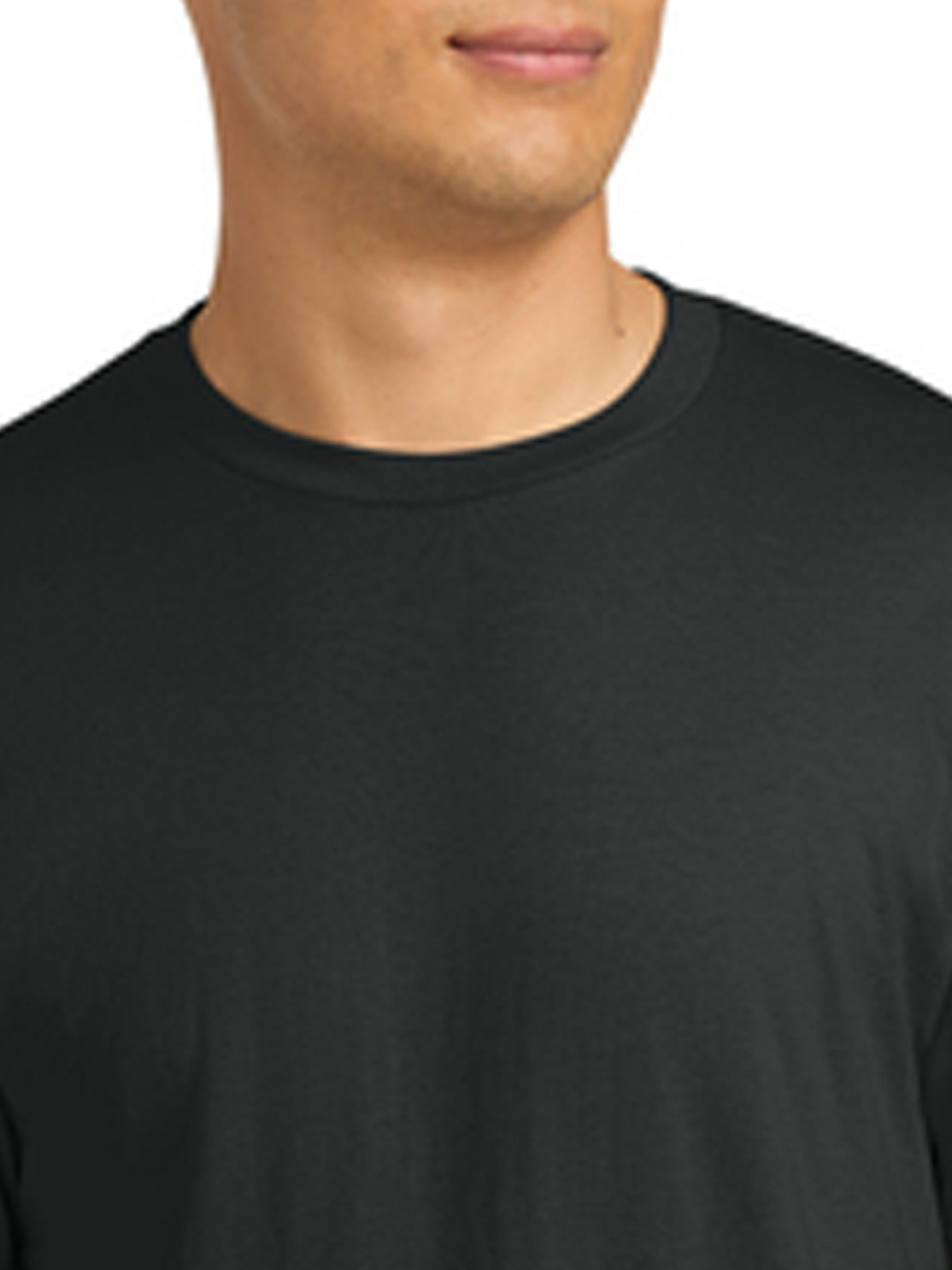 Unisex Pocketless Cotton Tee - NL3600 - Graphite Black