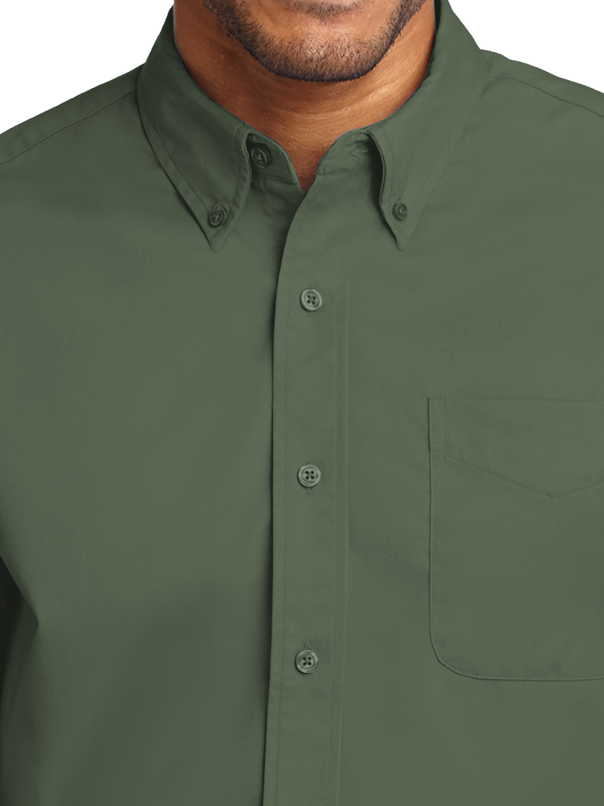 Men's Easy Care Shirt - S608 - Clover Green