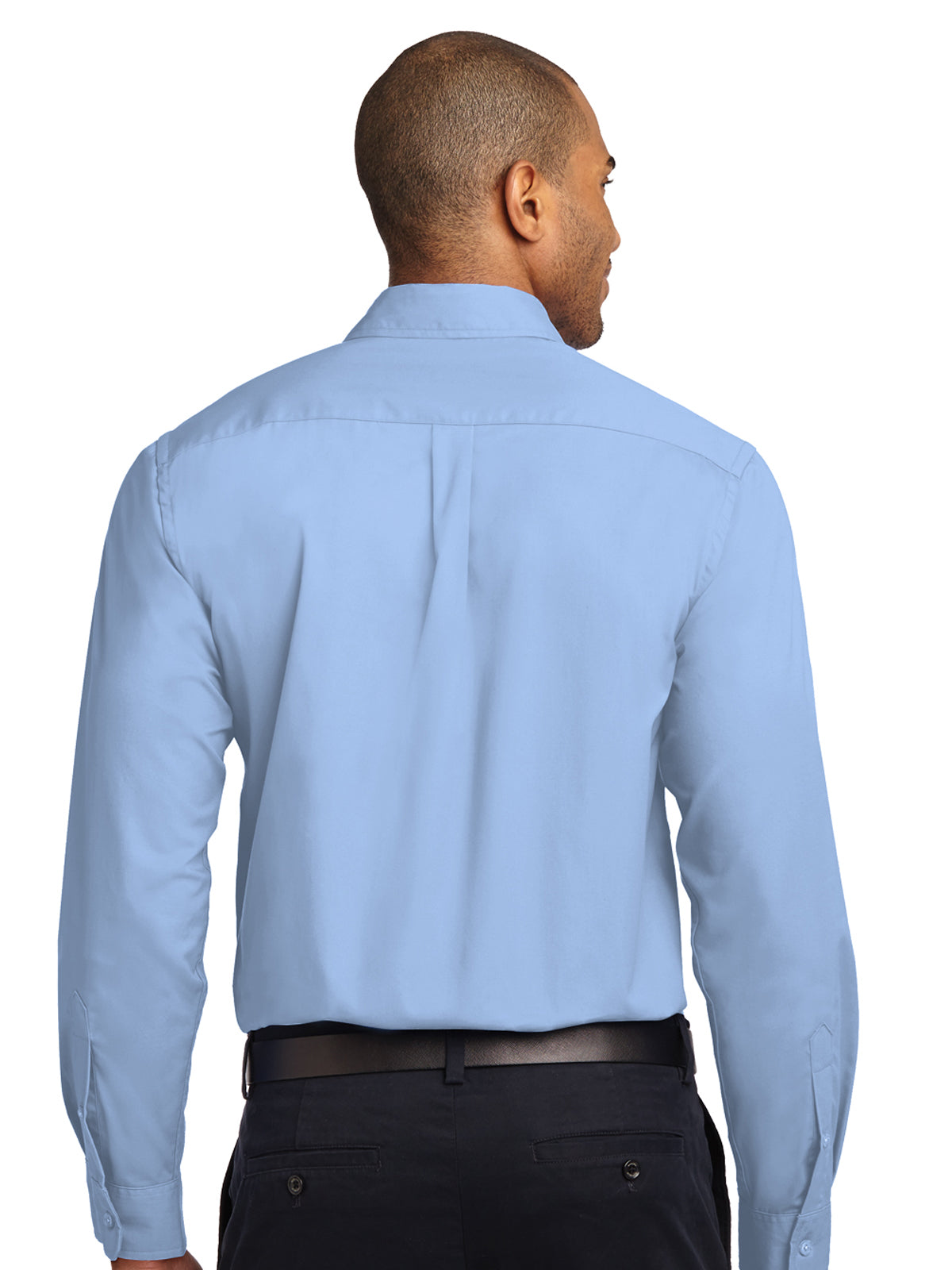 Men's Easy Care Shirt - S608 - Light Blue/Light Stone