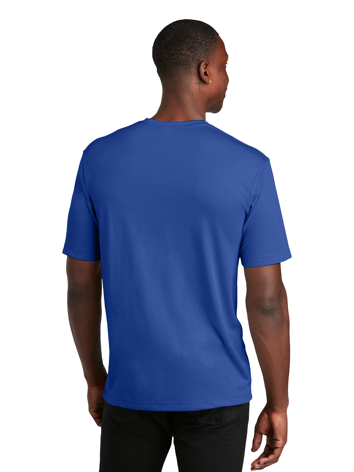 Men's Pocketless PosiCharge Tee - ST450 - True Royal
