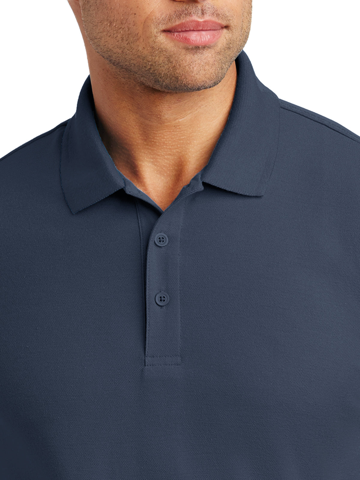 Men's Polo - TLK100 - River Blue Navy