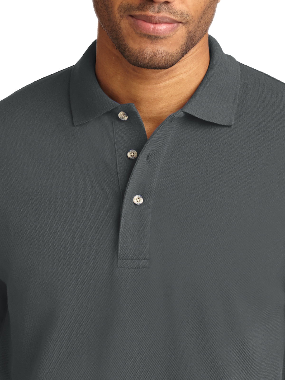 Men's Polo - TLK420 - Steel Grey