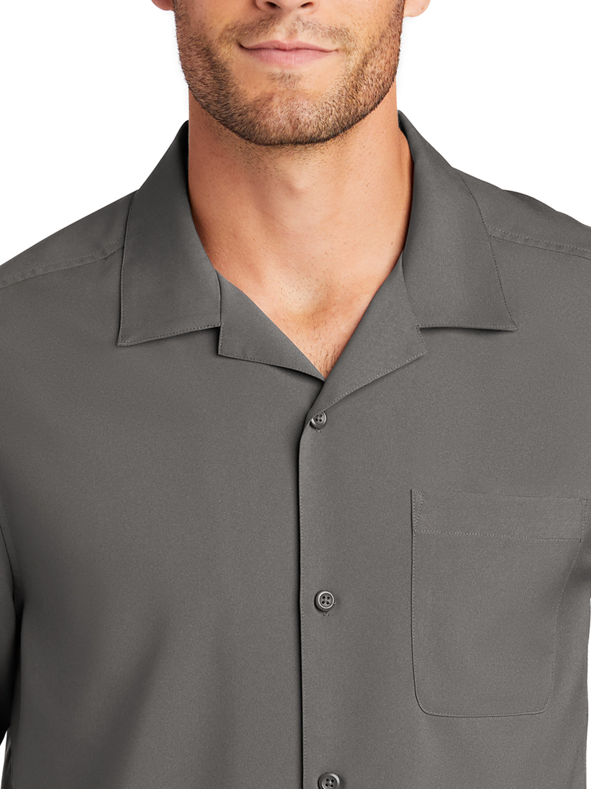 Men's Short Sleeve Performance Shirt - W400 - Graphite