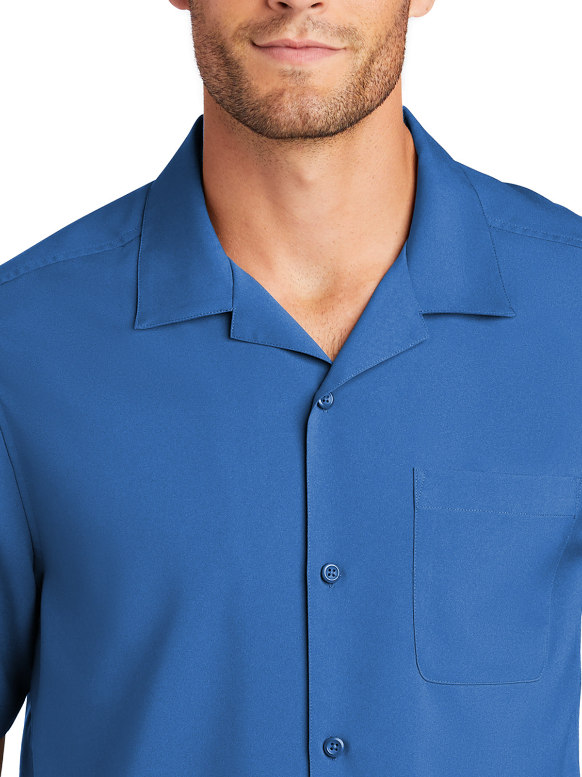 Men's Short Sleeve Performance Shirt - W400 - True Blue