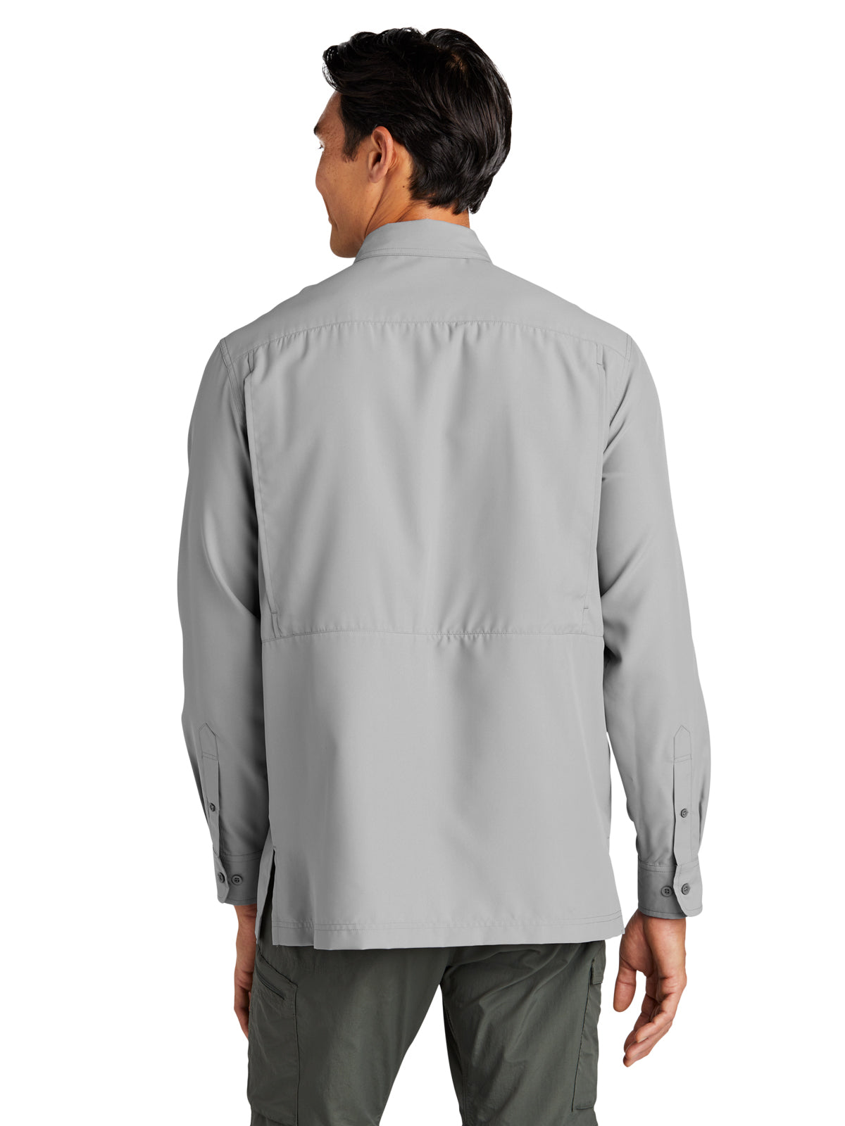 Men's Long Sleeve UV Daybreak Shirt - W960 - Gusty Grey
