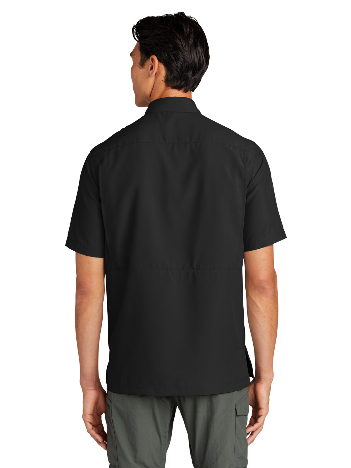 Men's Short Sleeve UV Daybreak Shirt - W961 - Deep Black