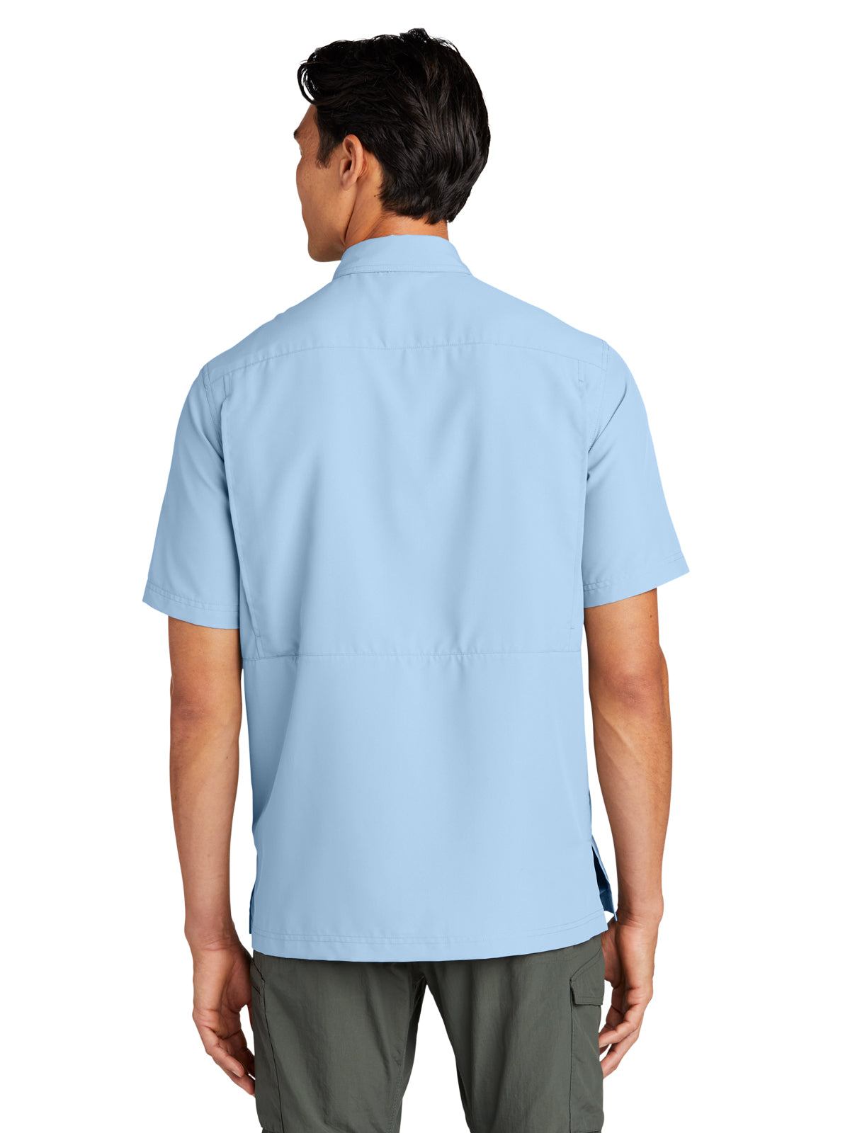 Men's Short Sleeve UV Daybreak Shirt - W961 - Light Blue