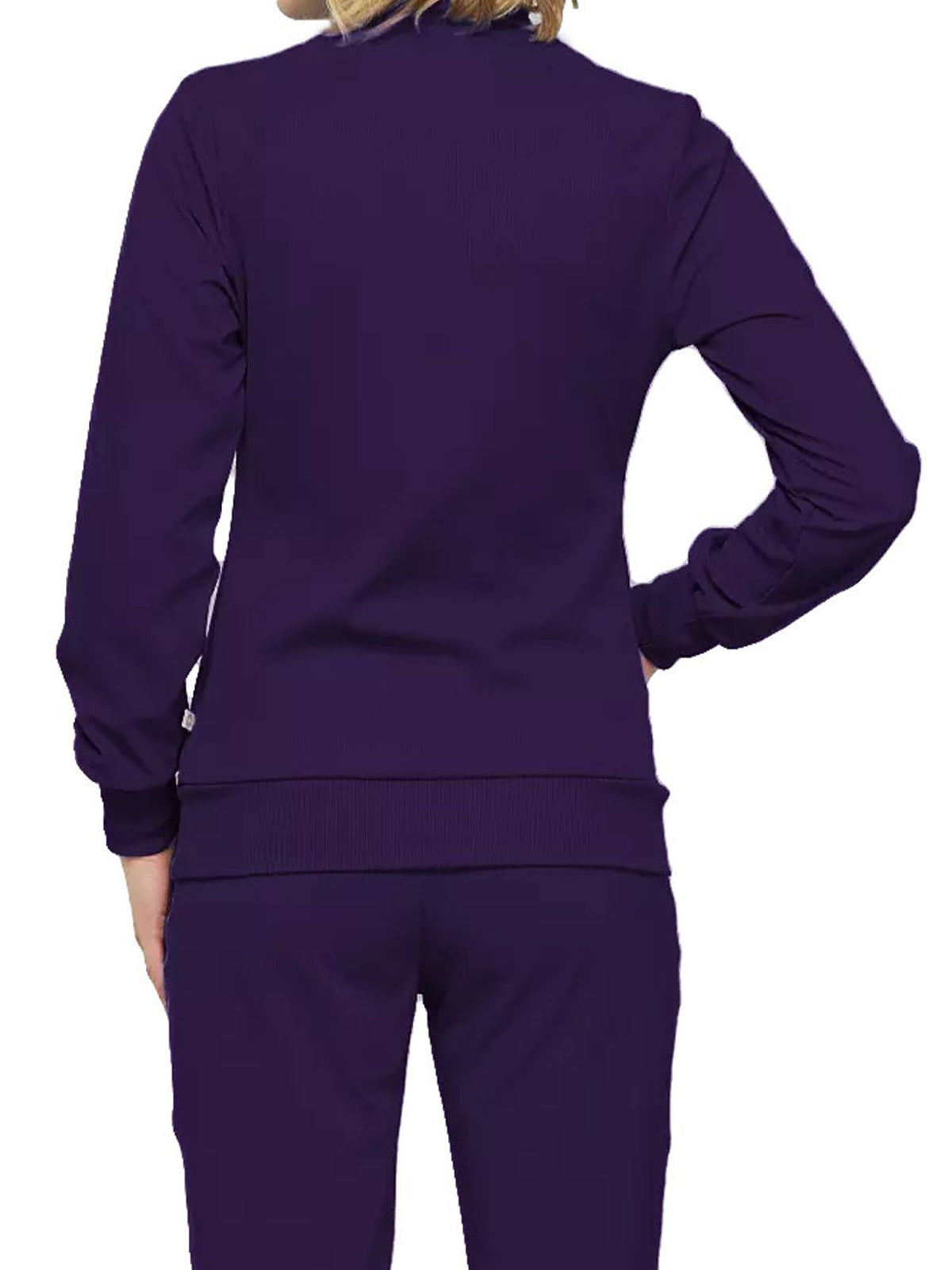 Women's 2-Pocket Contemporary Jacket - 2391A - Eggplant