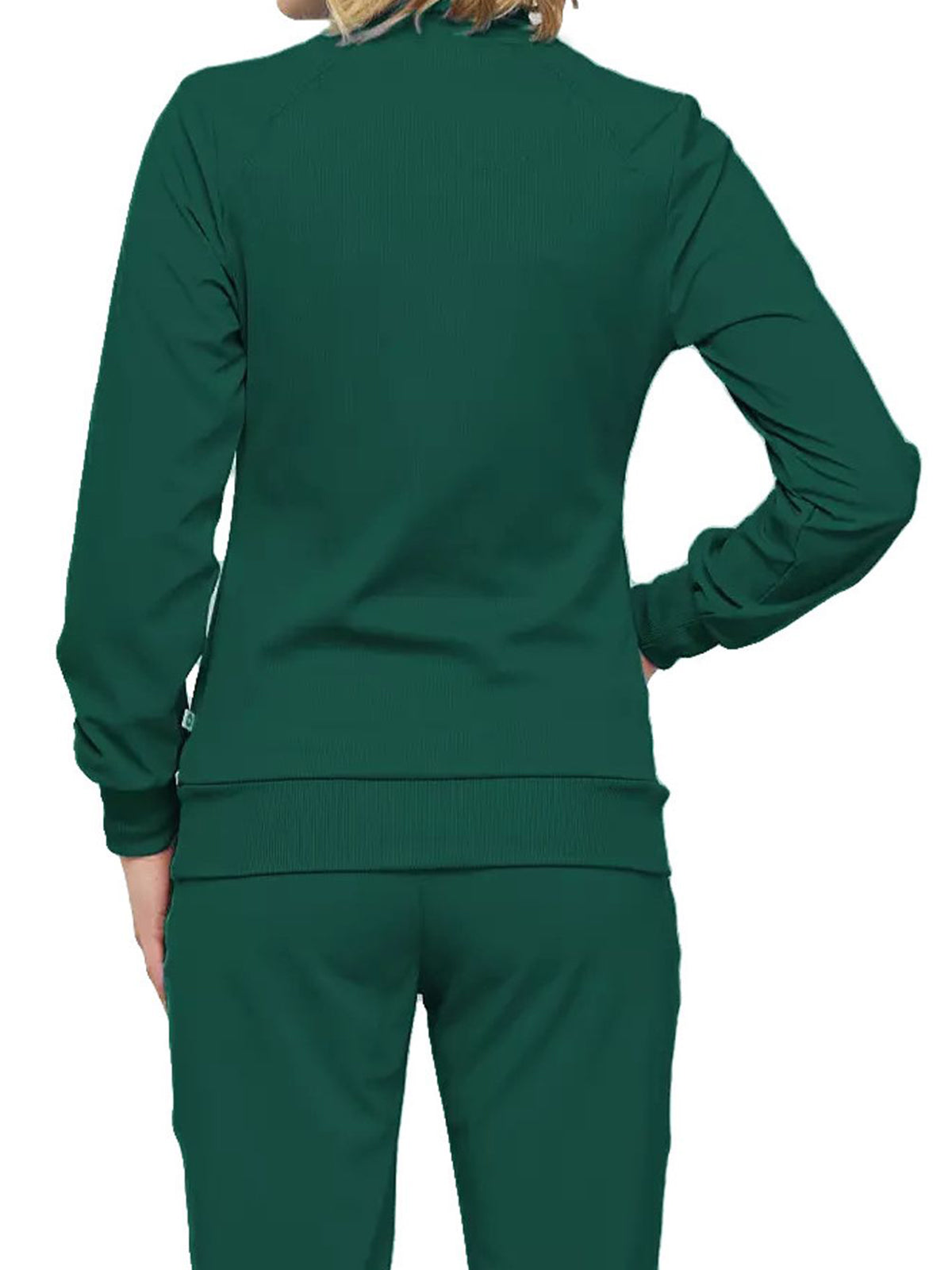 Women's 2-Pocket Contemporary Jacket - 2391A - Hunter Green