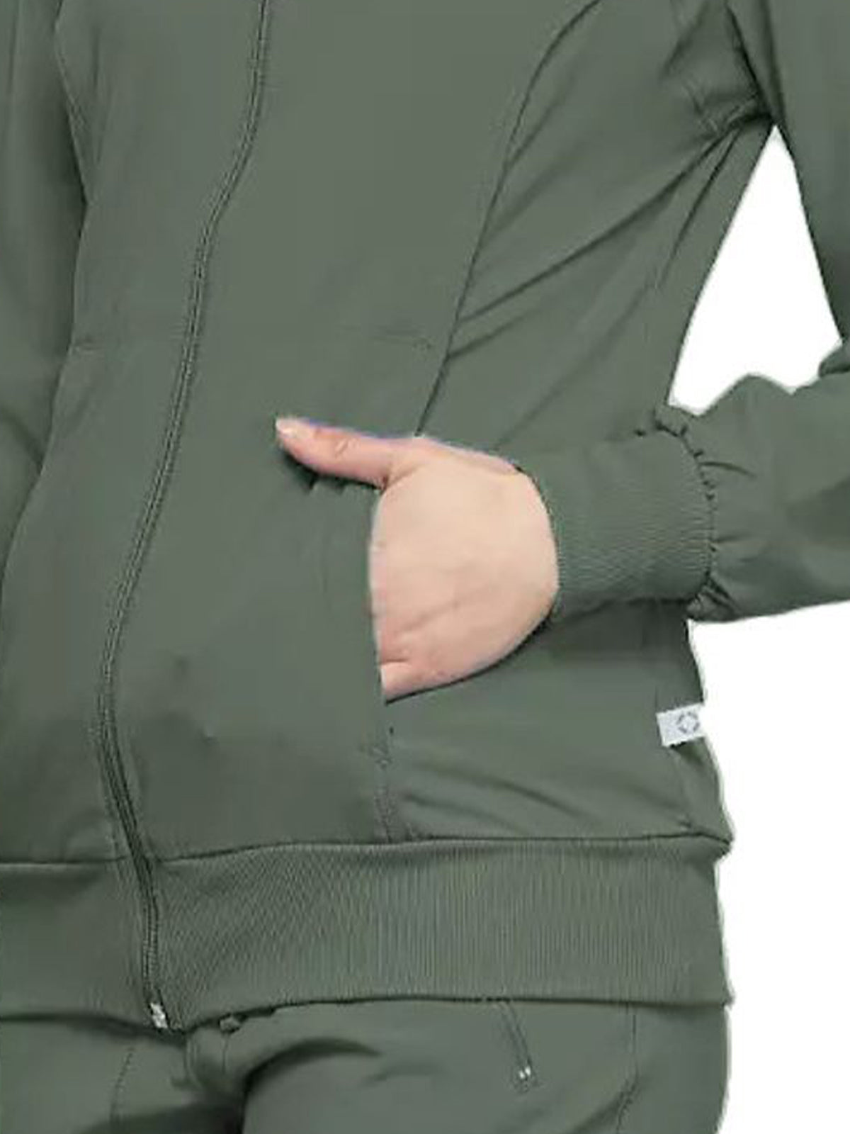 Women's 2-Pocket Contemporary Jacket - 2391A - Olive