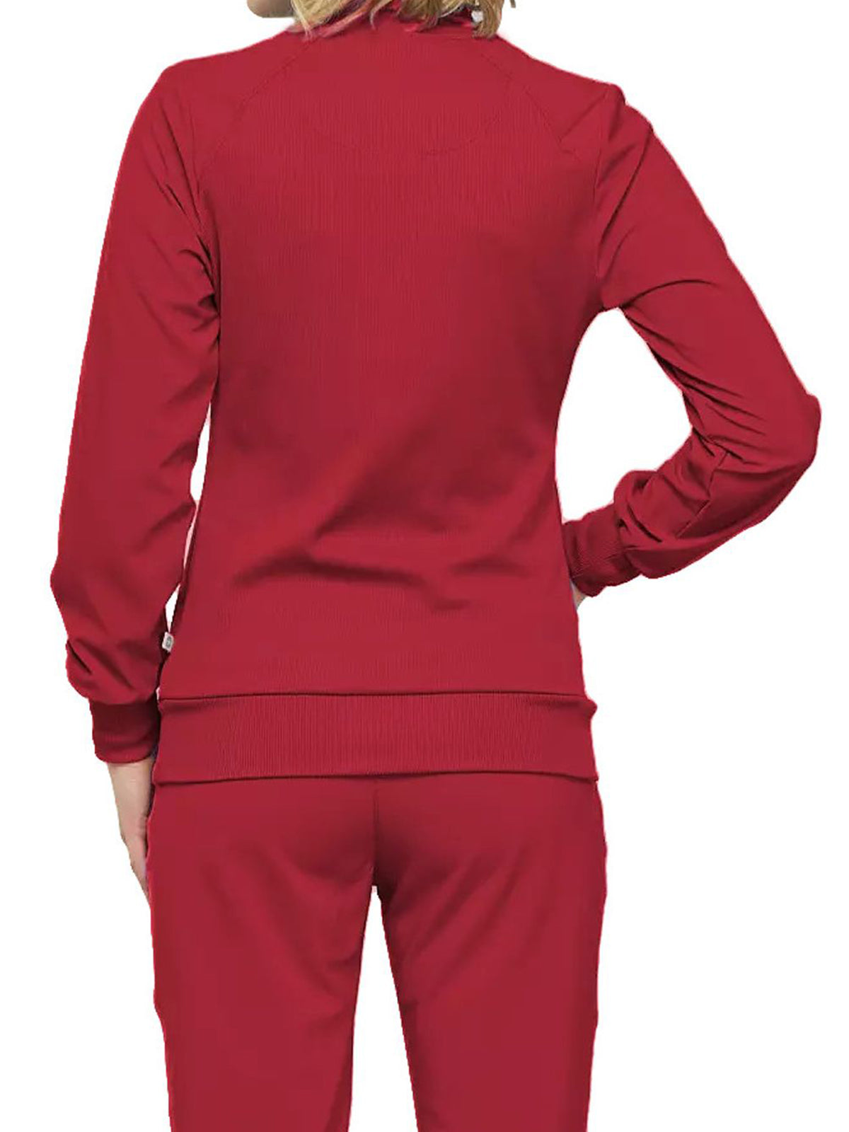 Women's 2-Pocket Contemporary Jacket - 2391A - Red