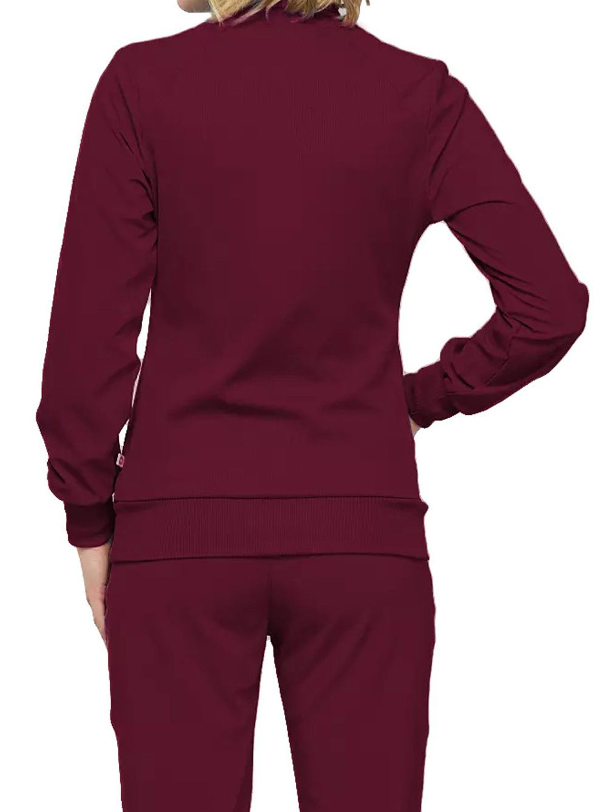Women's 2-Pocket Contemporary Jacket - 2391A - Wine