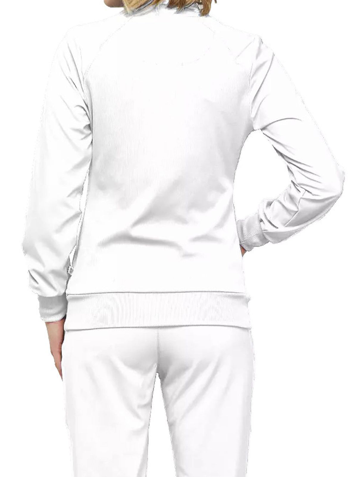 Women's 2-Pocket Contemporary Jacket - 2391A - White