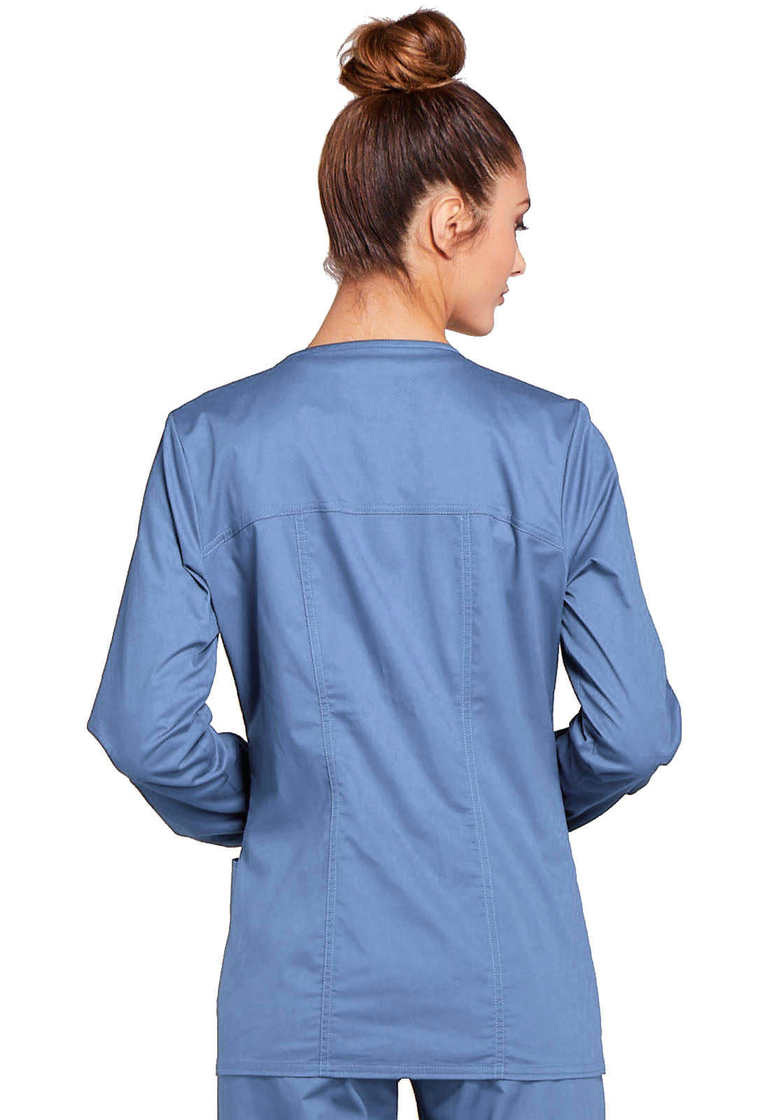 Women's 3-Pocket Zip Front Jacket - 4315 - Ciel