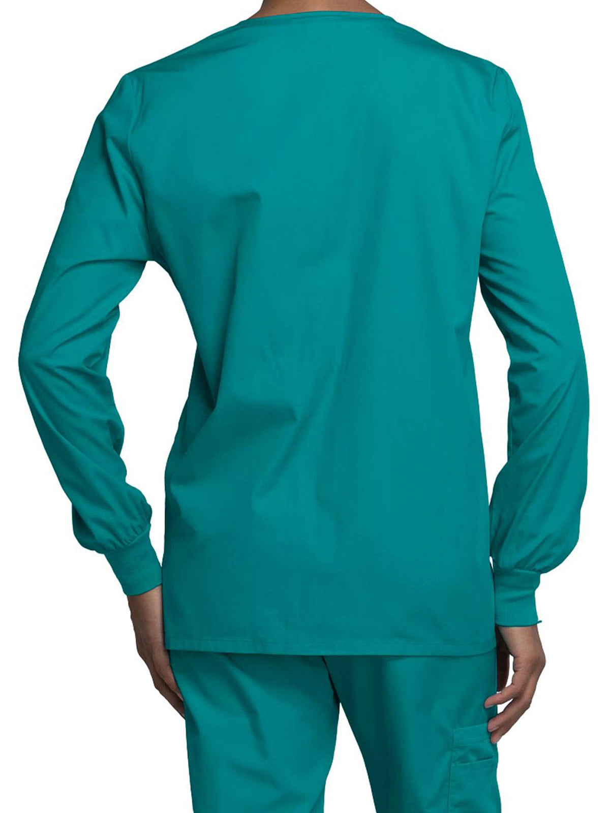 Women's Snap Front Jacket - 4350 - Teal Blue