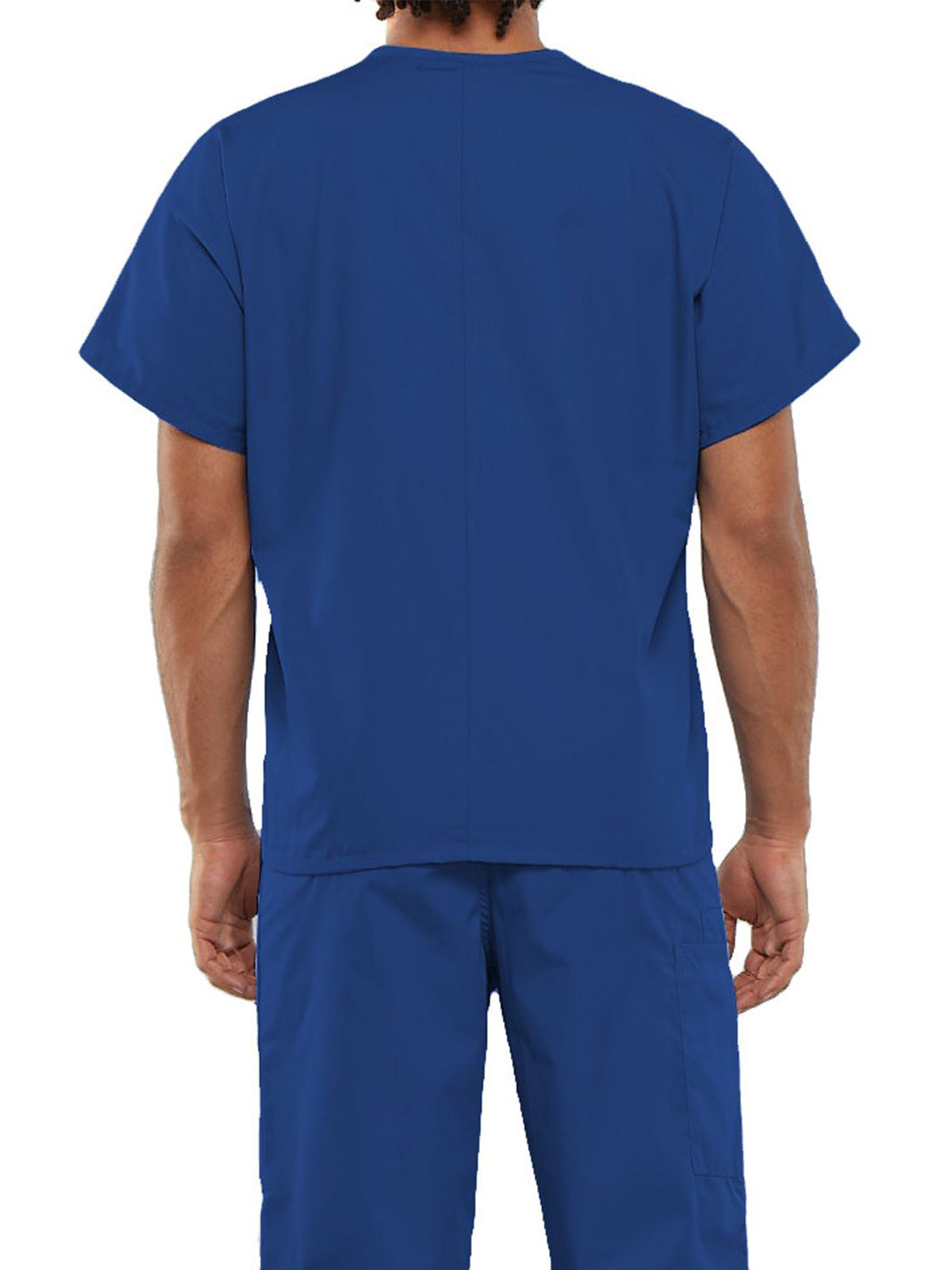 Unisex 1-Pocket V-Neck Top - 4777 - Royal