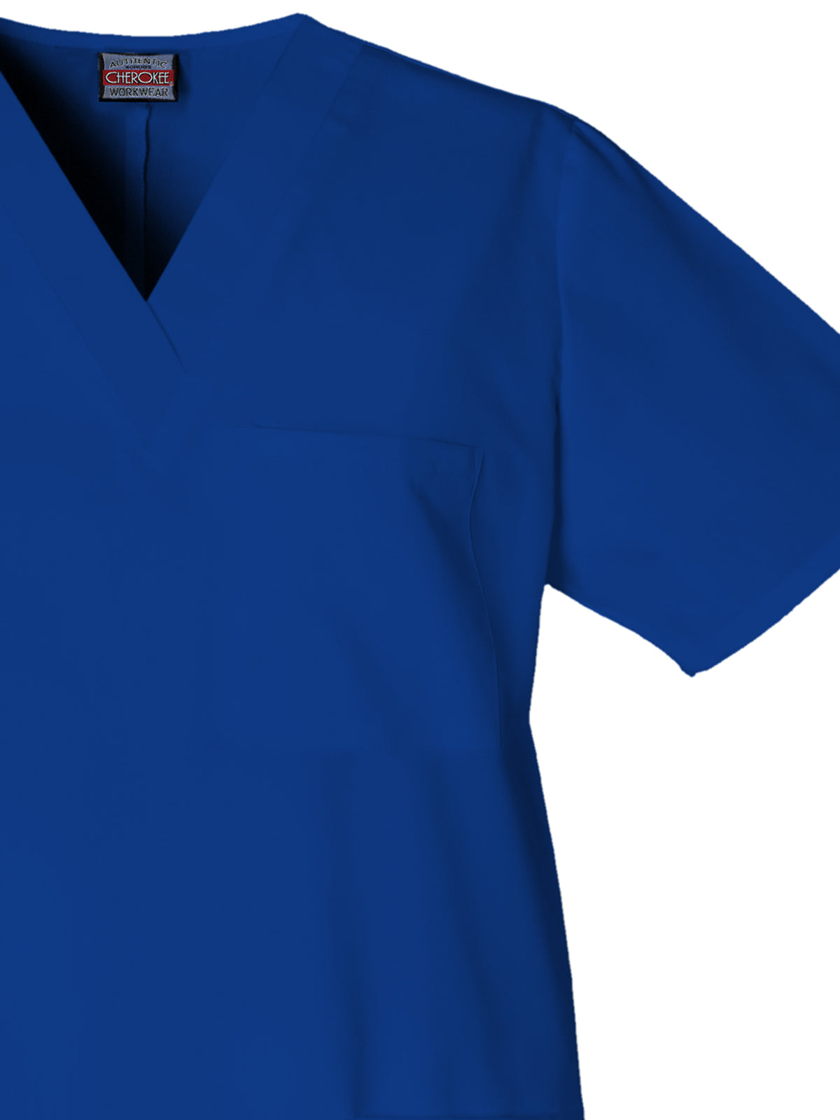 Unisex 3-Pocket V-Neck Top - 4876 - Galaxy Blue