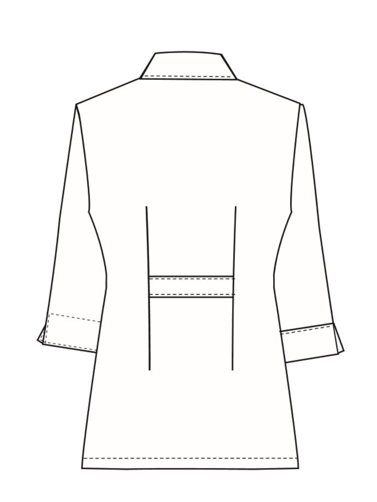 Women's Four-Pocket 30" Consultation Lab Coat - 82402 - White