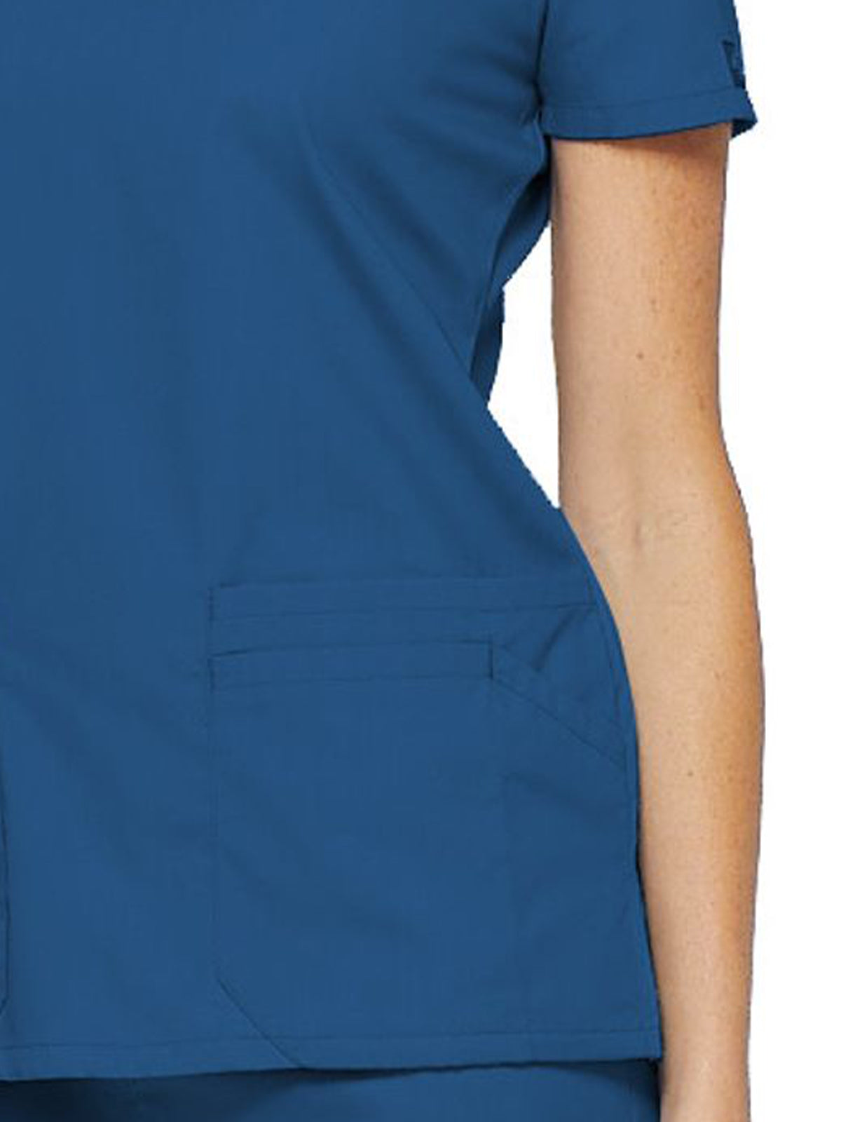 Women's 6-Pocket V-Neck Top - 85906 - Royal