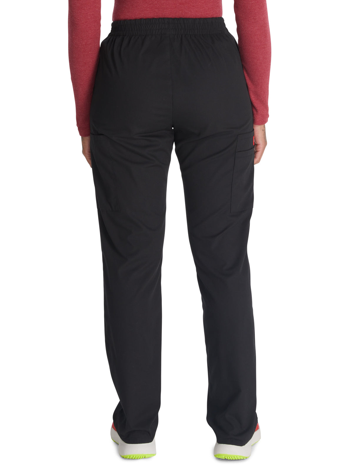 Women's Natural Rise Tapered Leg Pull-On Pant - 86106 - Black