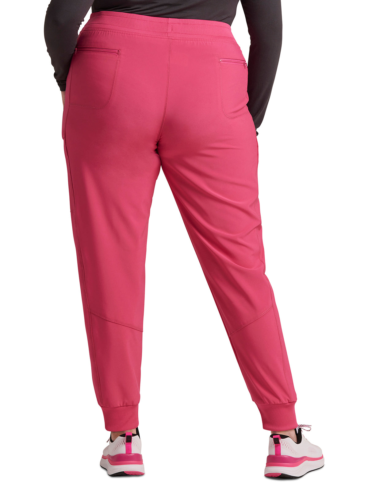 Women's Mid Rise Jogger - CK080A - Carmine Pink
