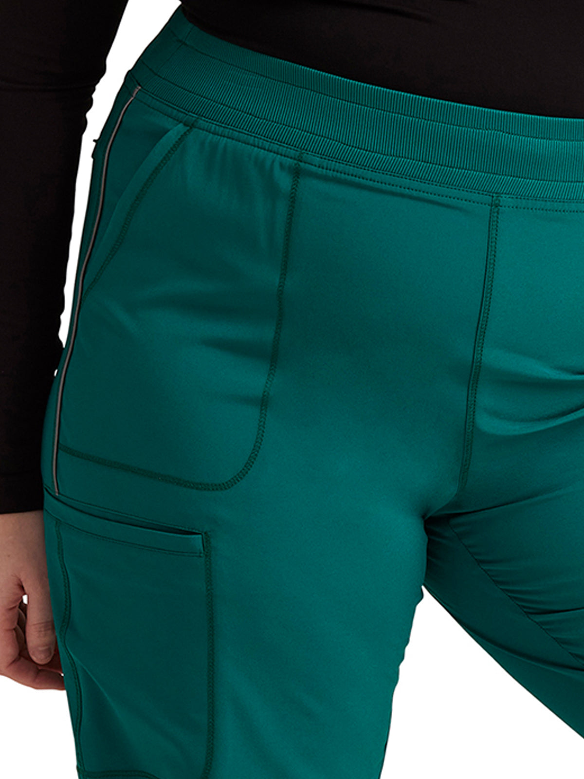 Women's Mid Rise Jogger - CK080A - Hunter Green