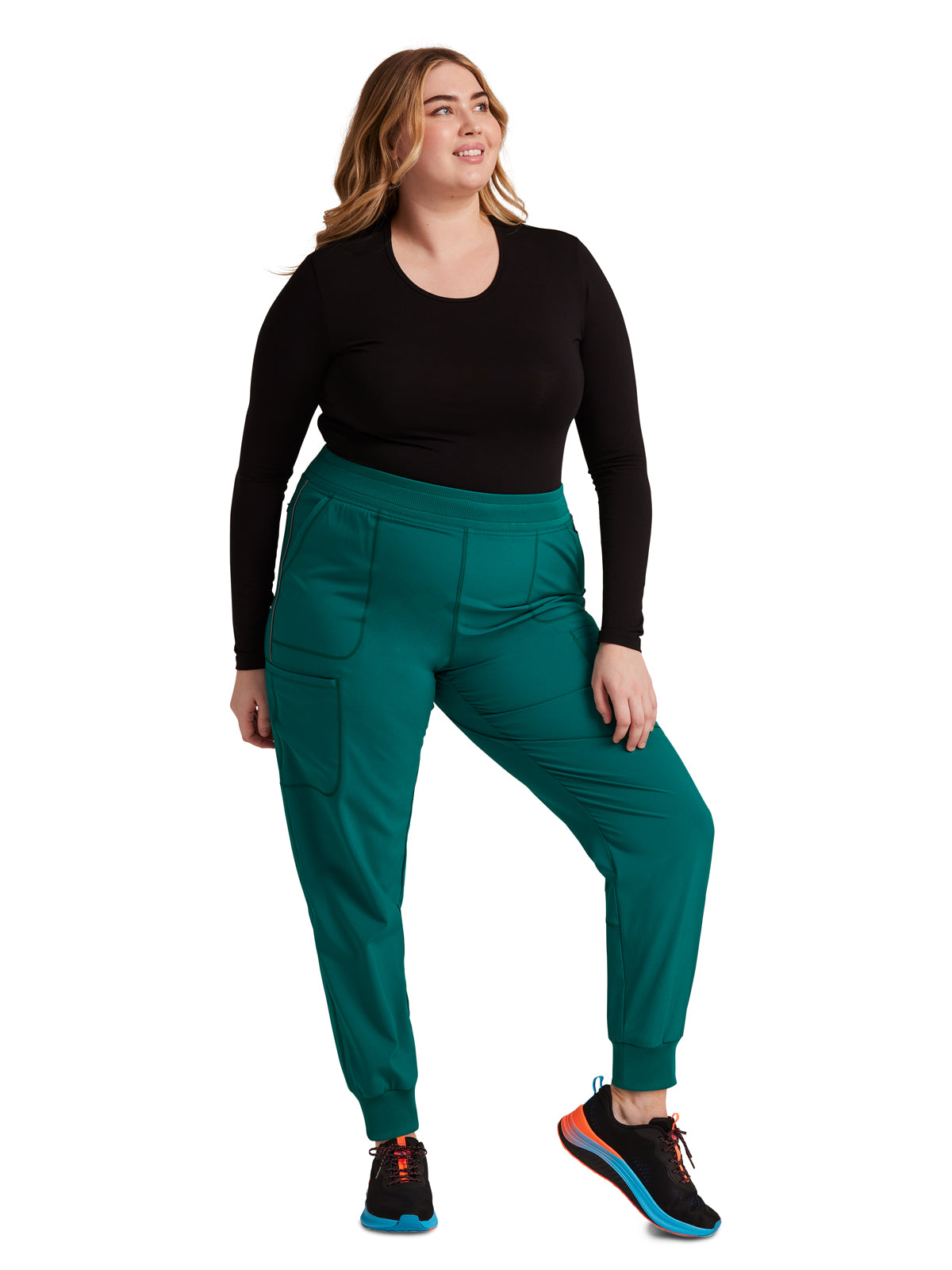 Women's Mid Rise Jogger - CK080A - Hunter Green