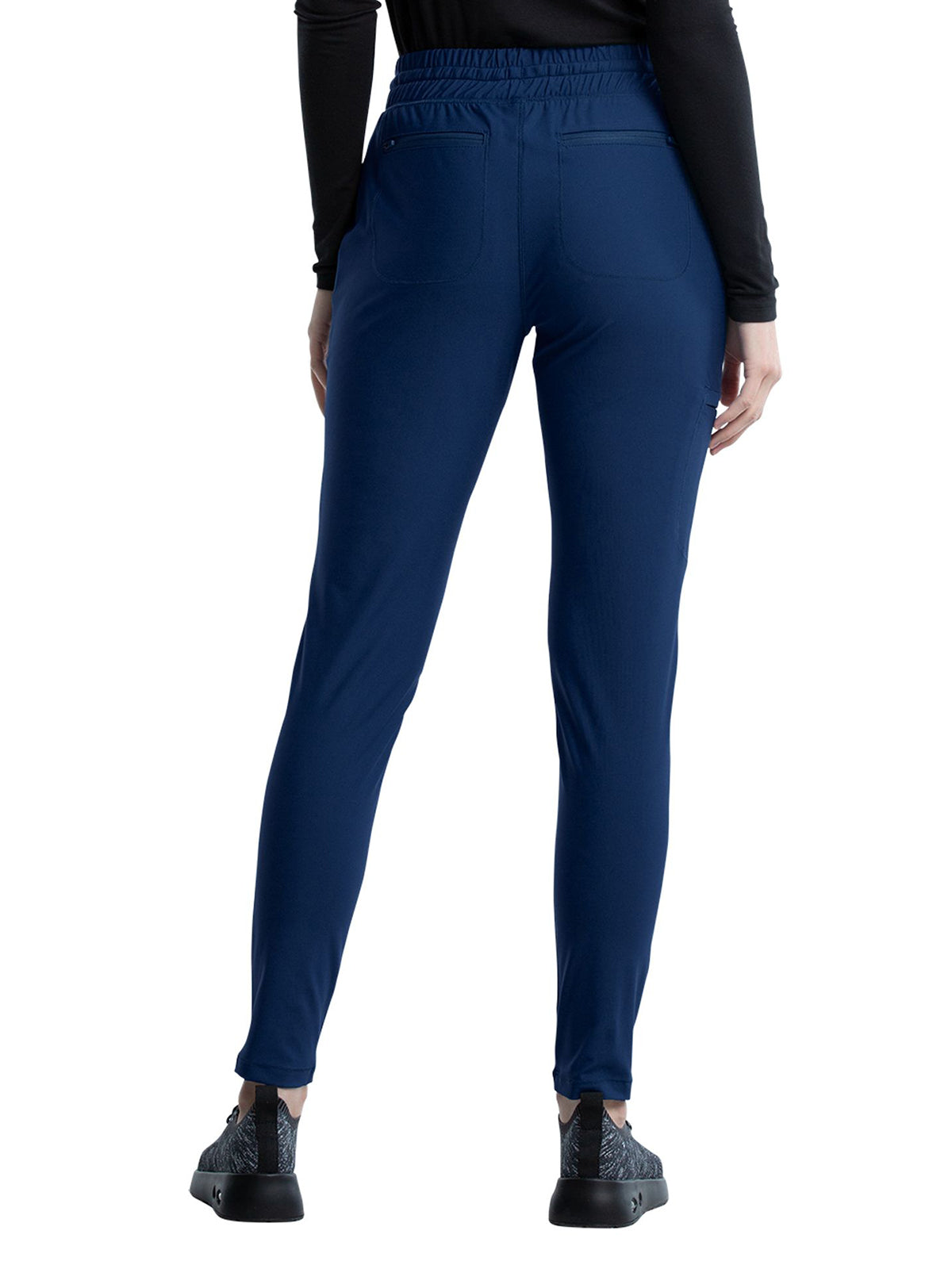 Women's 5 Pocket Tapered Leg Pant - CK095 - Navy