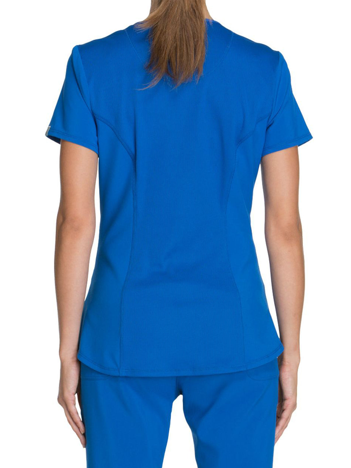 Women's 3-Pocket V-Neck Top - CK623A - Royal