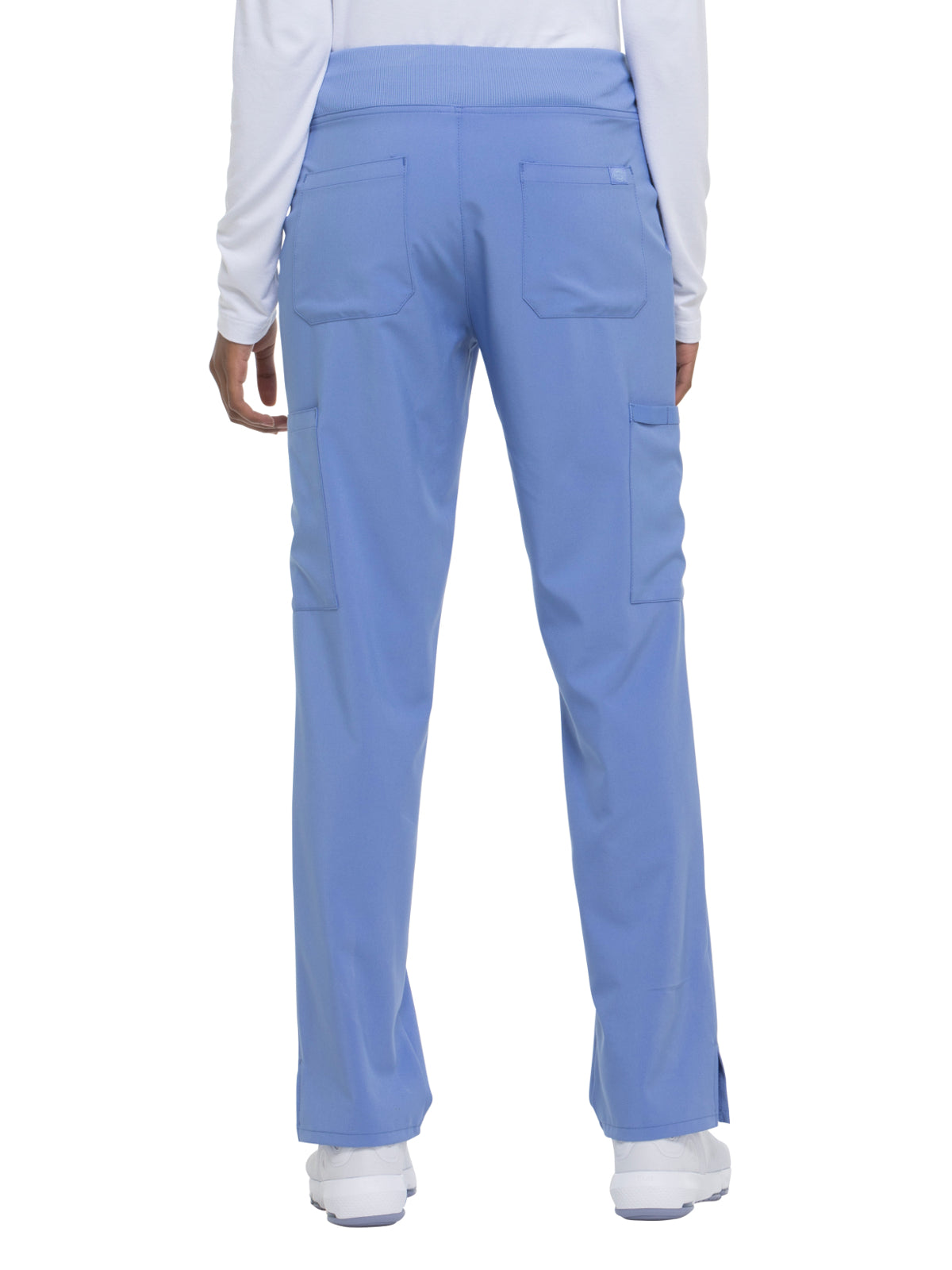 Women's Natural Rise Tapered Leg Pull-On Pant - DK005 - Ciel