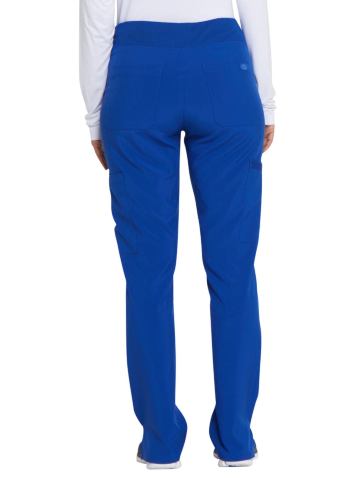 Women's Natural Rise Tapered Leg Pull-On Pant - DK005 - Galaxy Blue