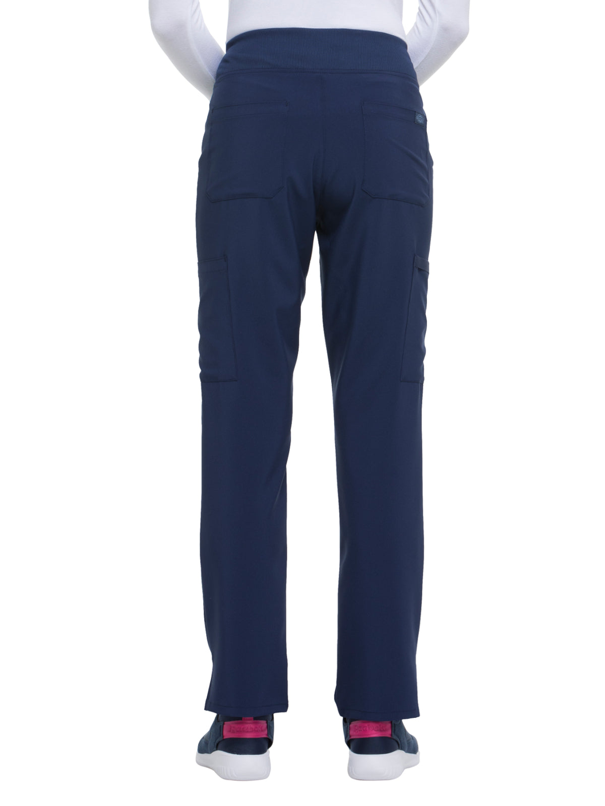 Women's Natural Rise Tapered Leg Pull-On Pant - DK005 - Navy