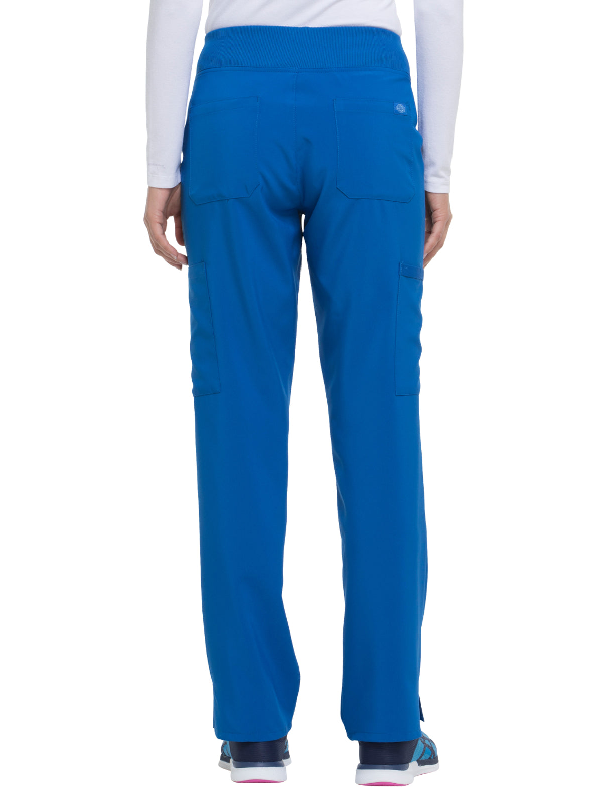 Women's Natural Rise Tapered Leg Pull-On Pant - DK005 - Royal