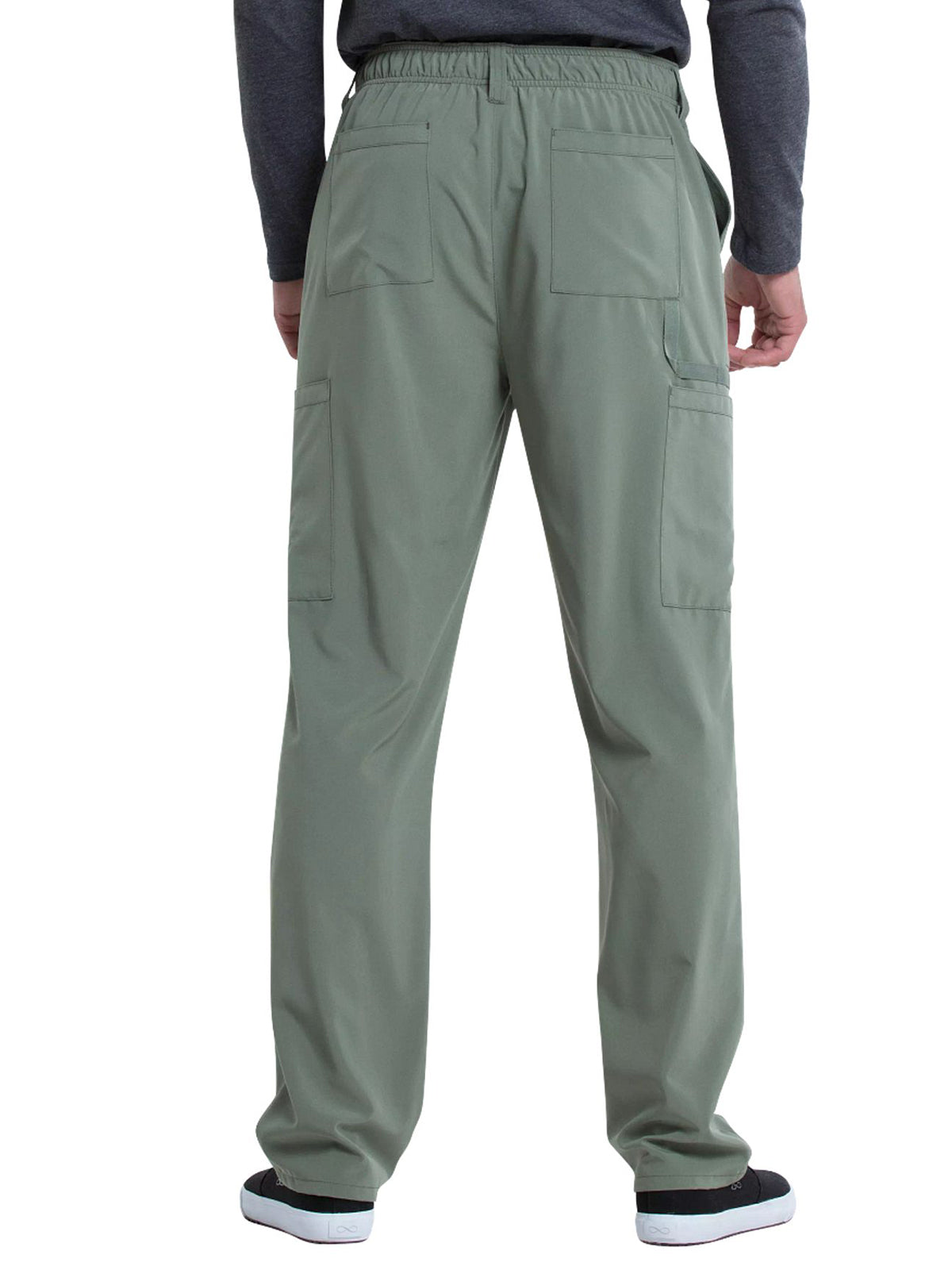 Men's Natural Rise Drawstring Pant - DK015 - Olive