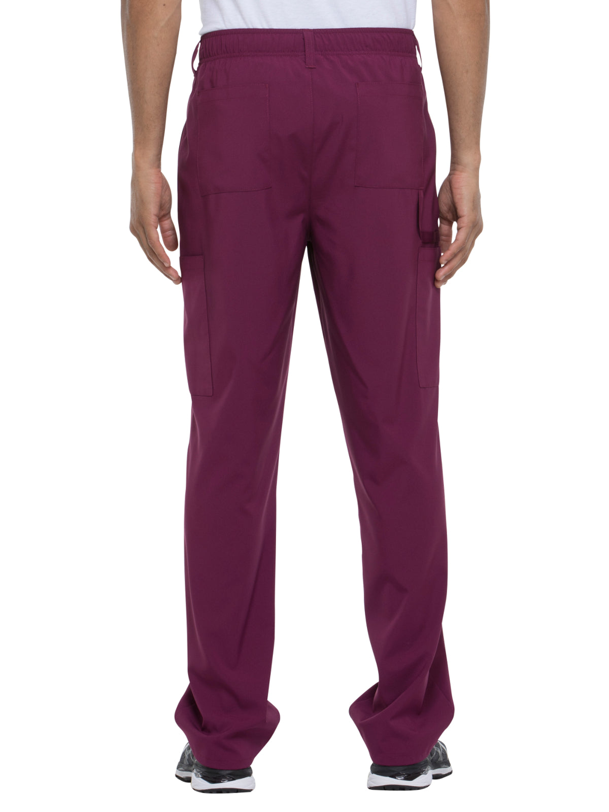 Men's Natural Rise Drawstring Pant - DK015 - Wine