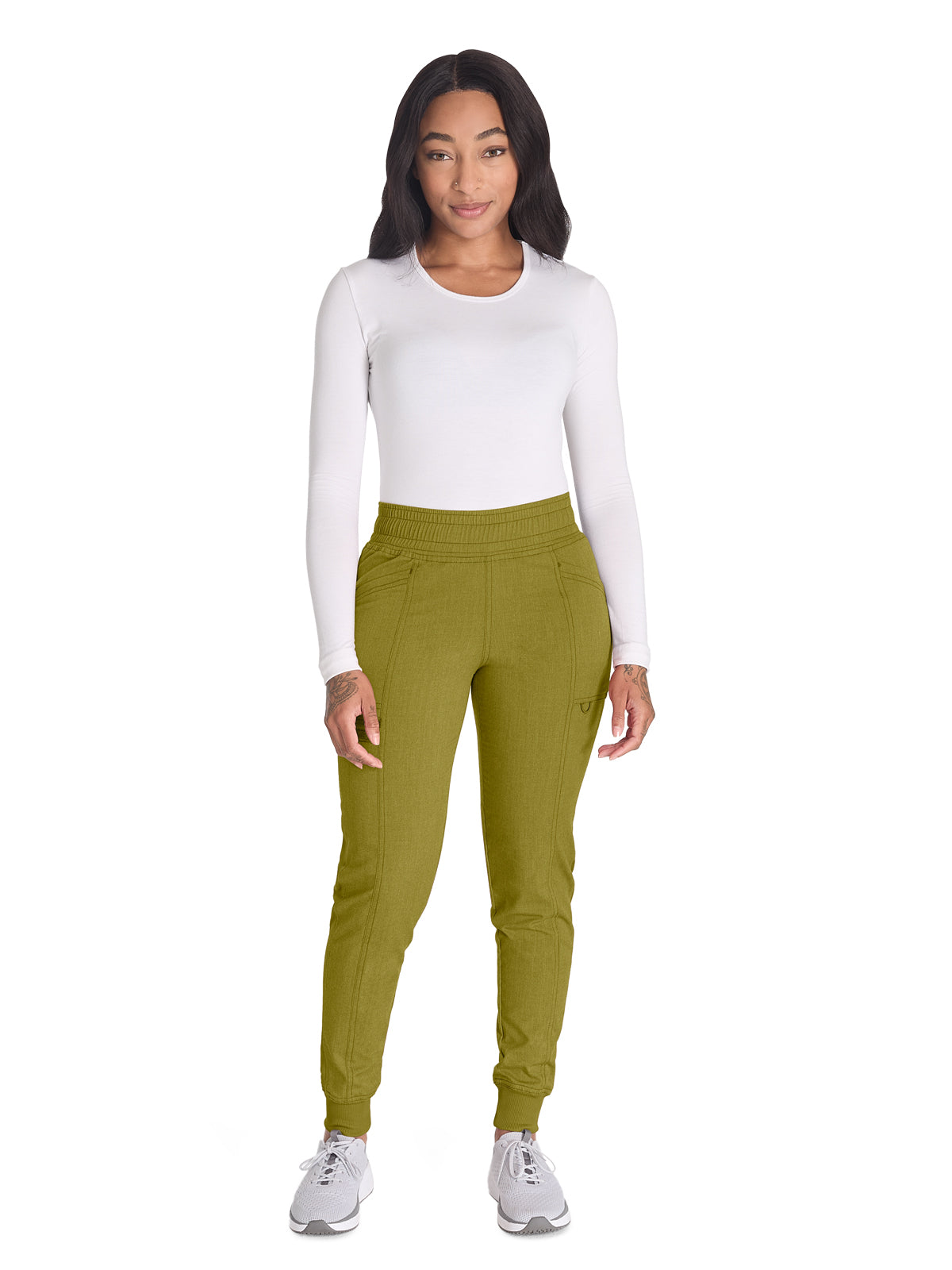 Women's Mid Rise Jogger Pant - DK155 - Bronze Mist