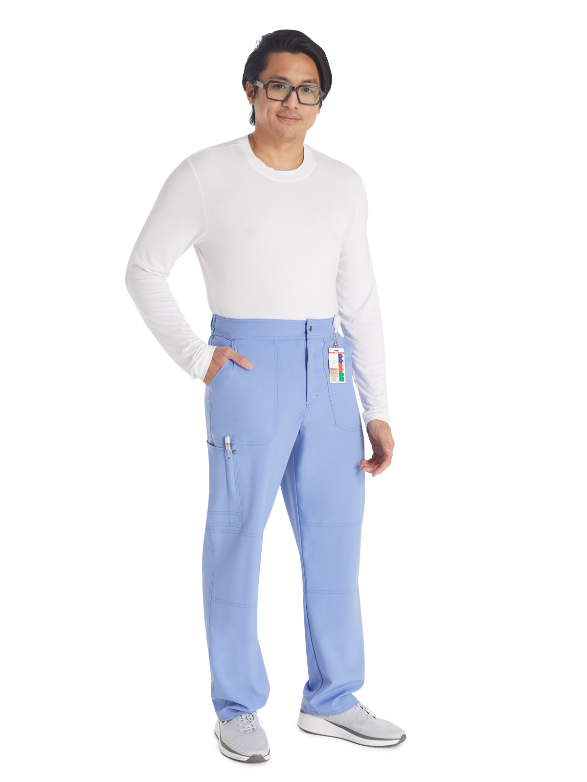 Men's 4-Pocket Zip Fly Pant - DK216 - Ciel