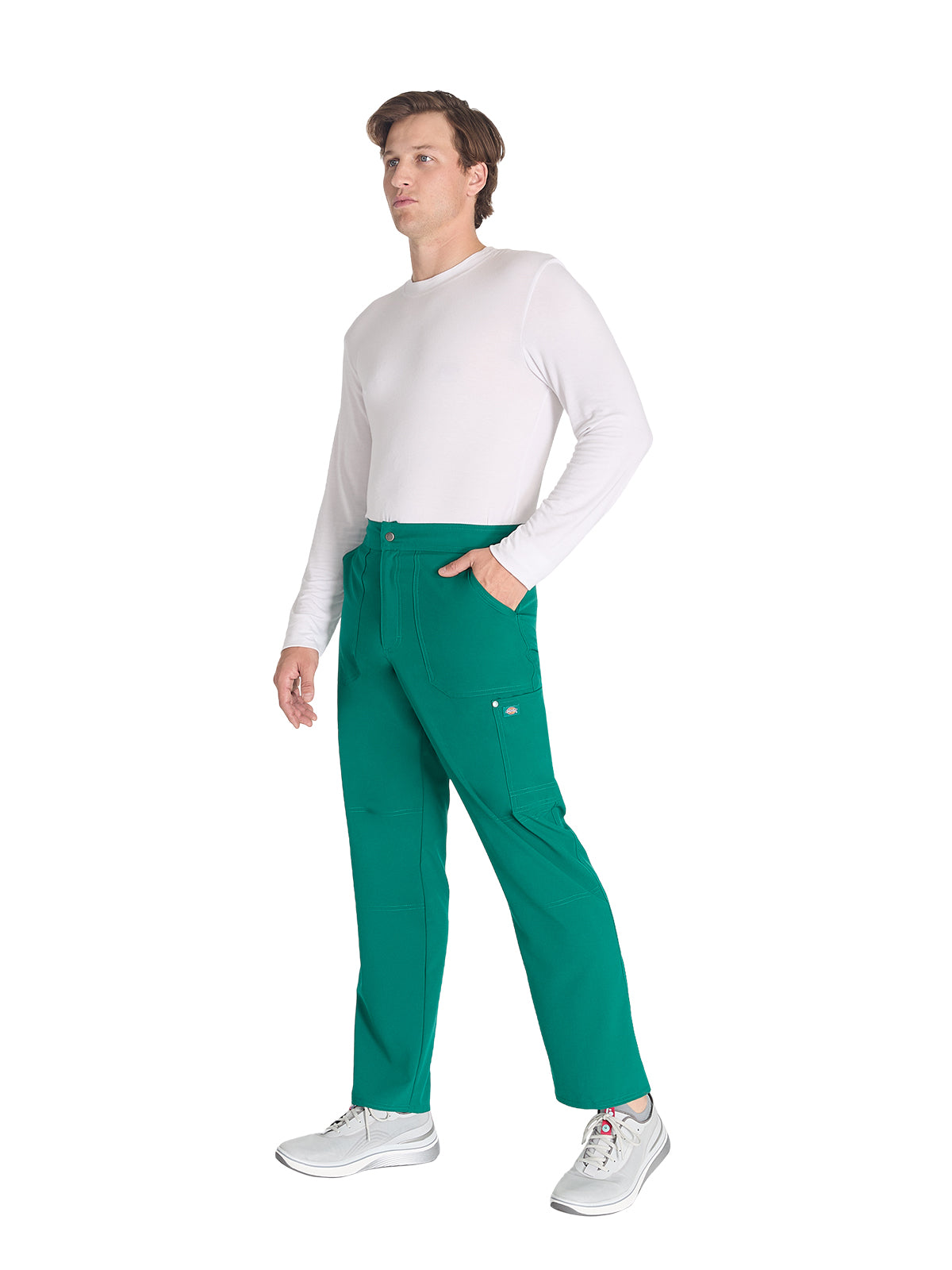 Men's 4-Pocket Zip Fly Pant - DK216 - Hunter Green