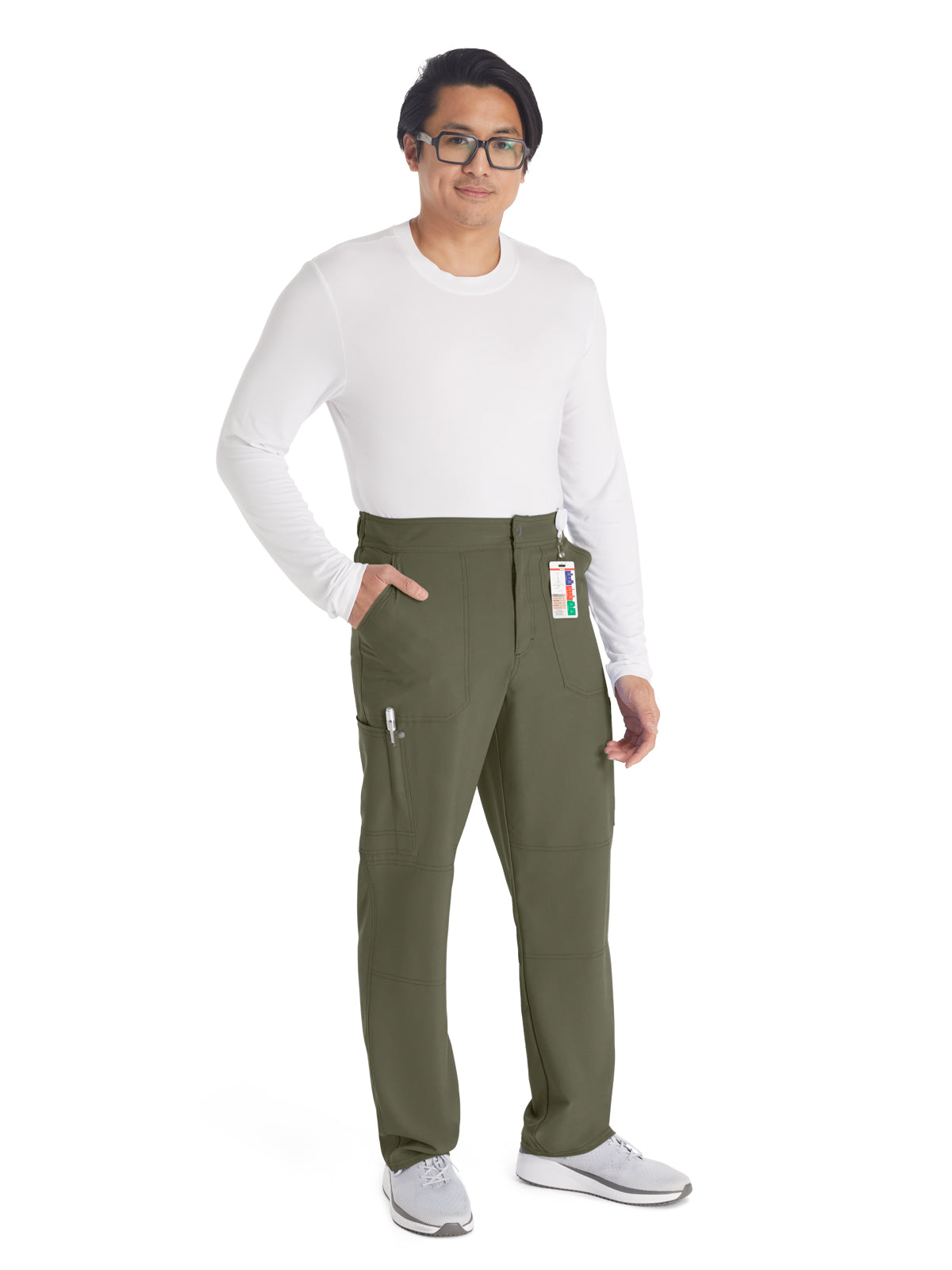 Men's 4-Pocket Zip Fly Pant - DK216 - Olive