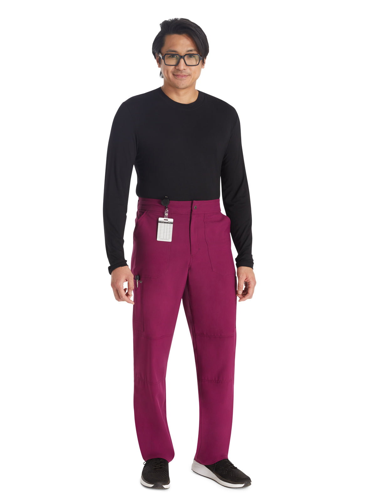 Men's 4-Pocket Zip Fly Pant - DK216 - Wine